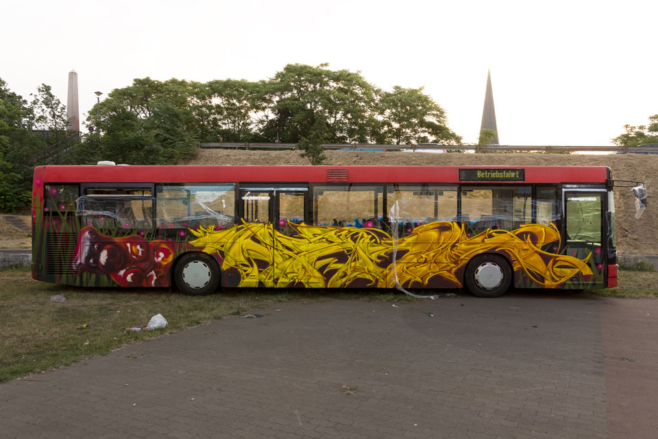 Graffiti-Bus Meeting of Styles, Mainz-Kastel