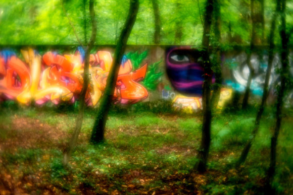 graffiti wiesbadener stadtwald