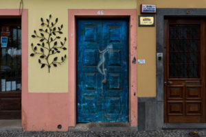art of open door project in Rua de Santa Maria of Funchal #1