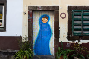 art of open door project in Rua de Santa Maria of Funchal #13