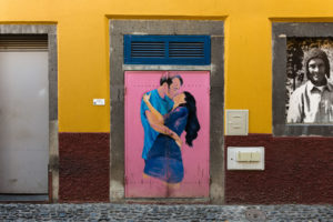 art of open door project in Rua de Santa Maria of Funchal #12