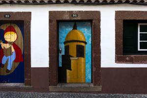 art of open door project in Rua de Santa Maria of Funchal #11