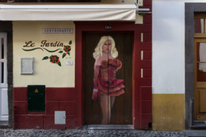art of open door project in Rua de Santa Maria of Funchal #9