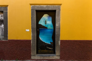 art of open door project in Rua de Santa Maria of Funchal #8