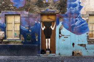 art of open door project in Rua de Santa Maria of Funchal #3