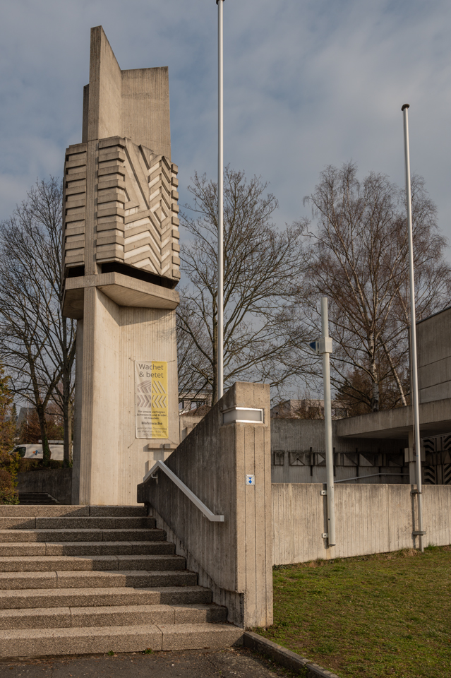 St. Mauritius Brutalismus in Wiesbaden