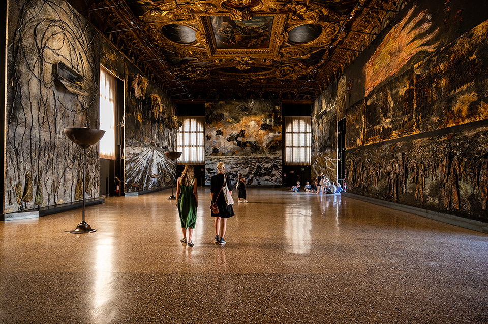  „Sala dello Scrutinio“ Dogenpalast Venedig, August 2022