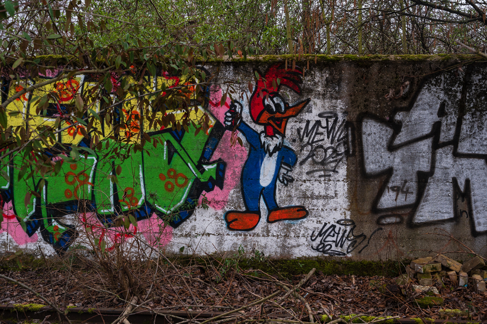 Graffiti, Mainz-Kastel, März 2023